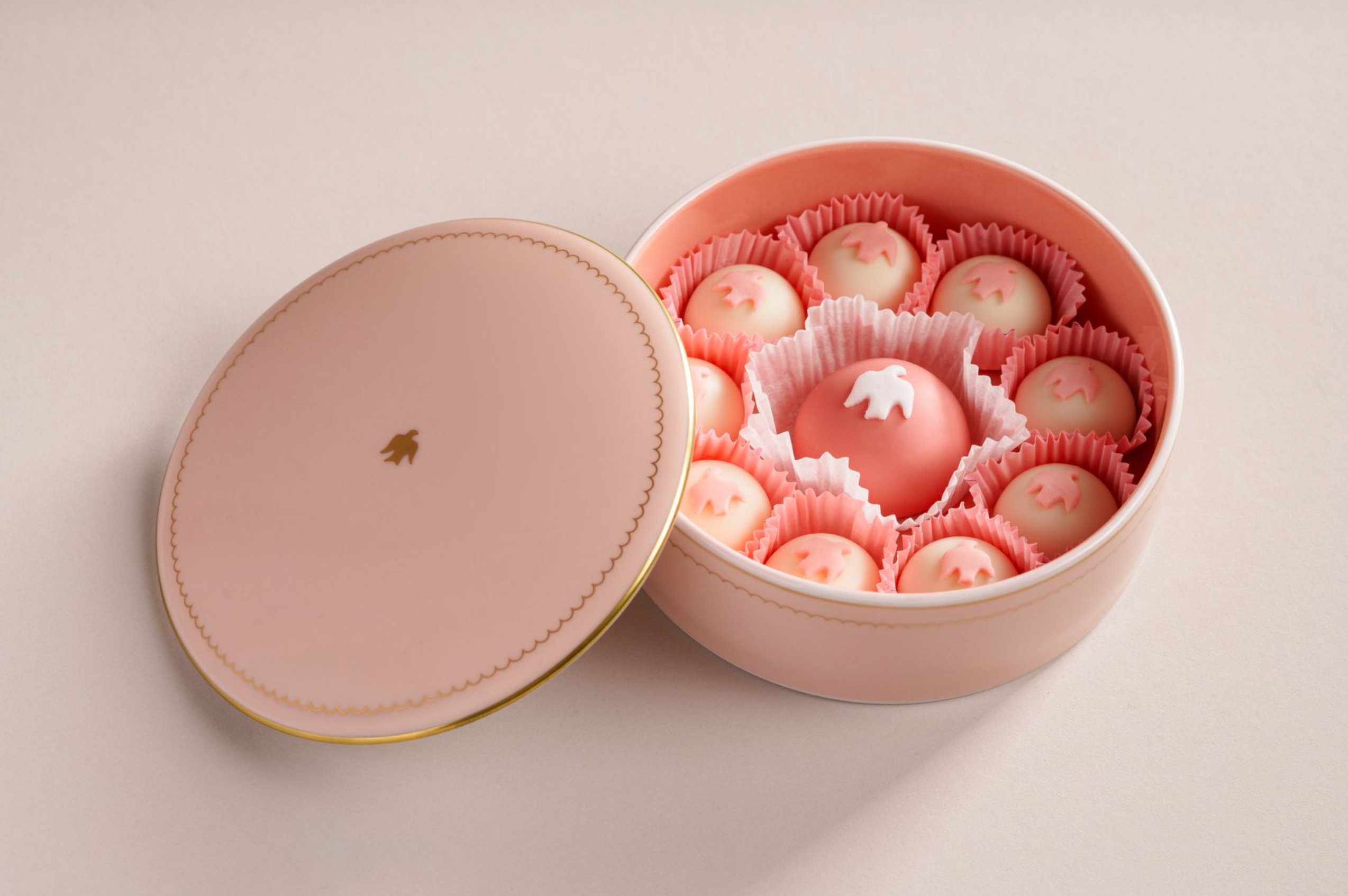 Sant Ambroeus by Ginori 1735 Round Chocolate Dove Box
