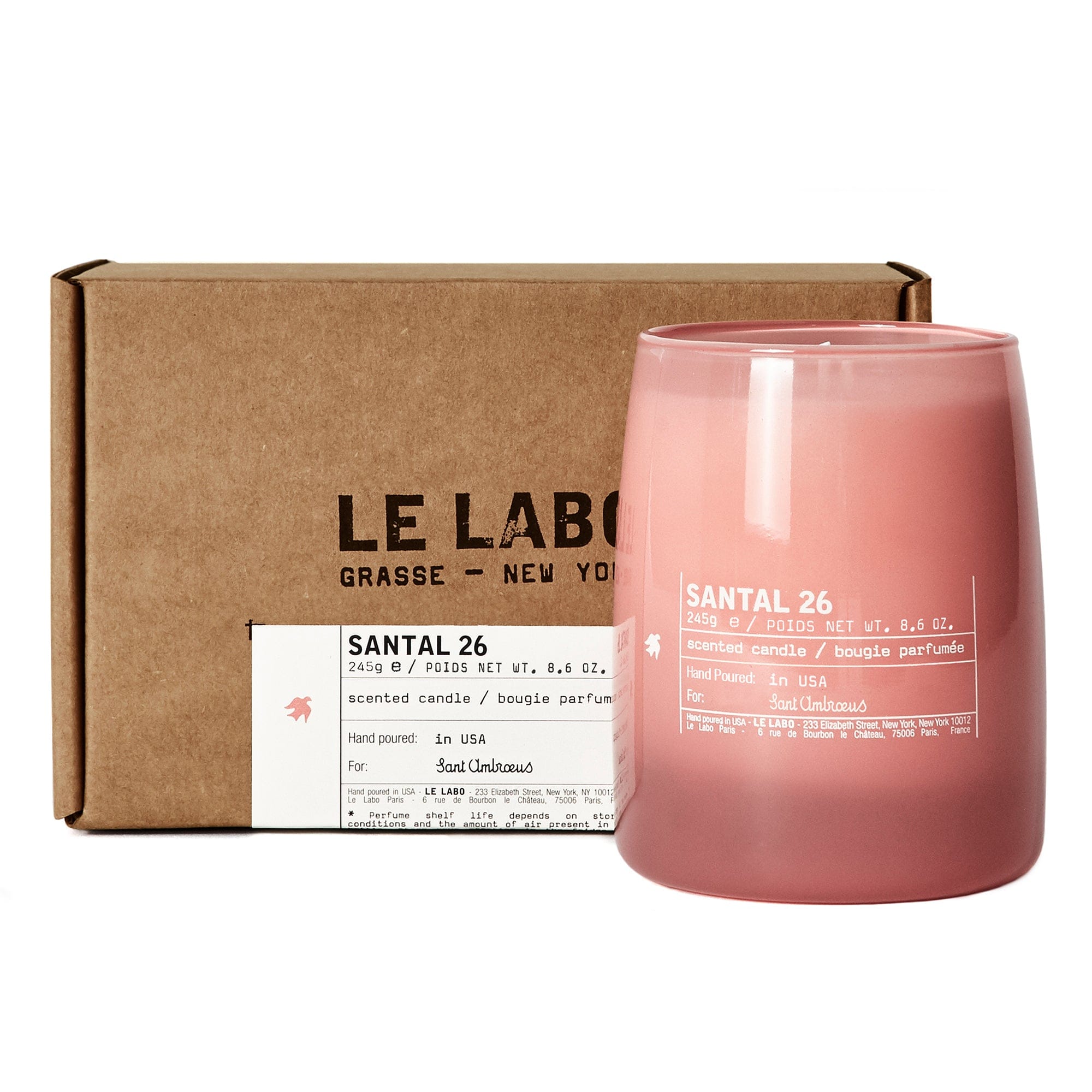 Featured image - The Sant Ambroeus by Le Labo Candle Limited Edition