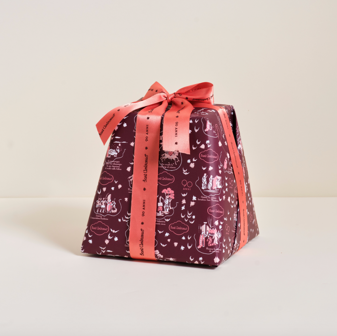 a gift box with a bow