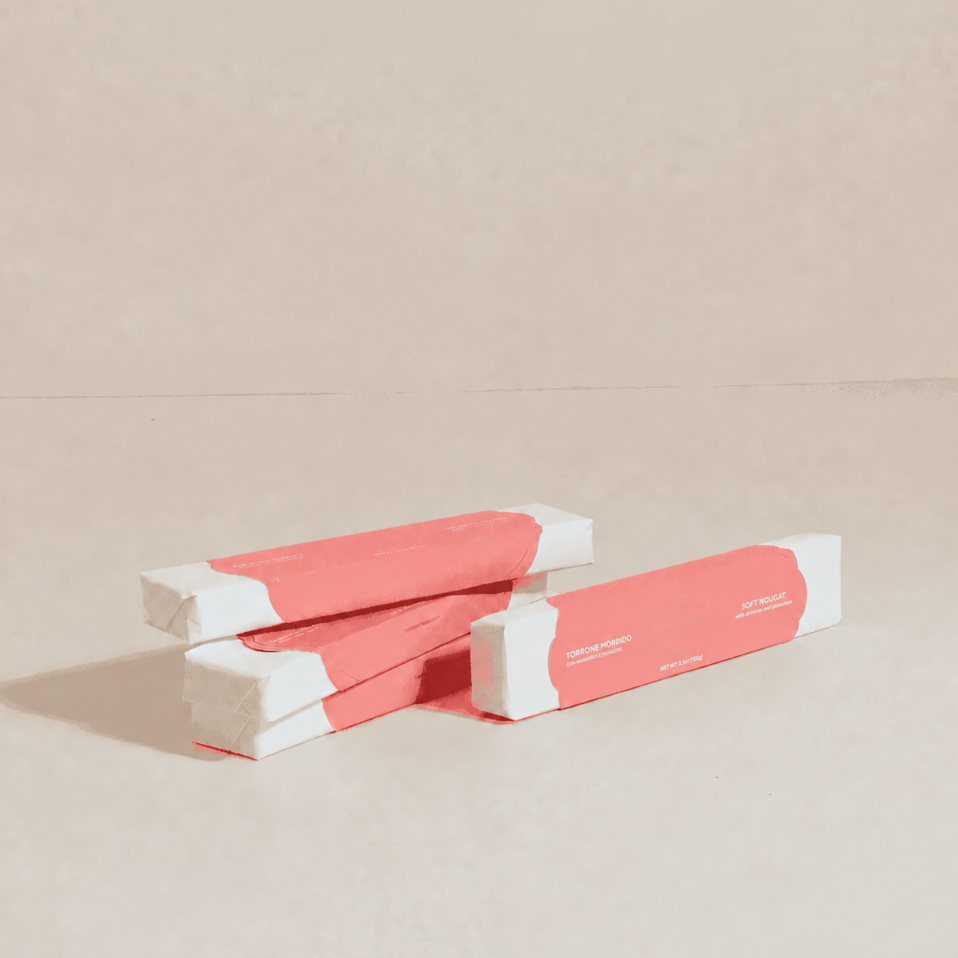a group of white and pink erasers